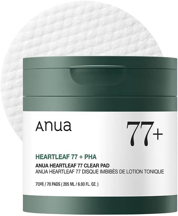 ANUA Heartleaf 77 Toner Pad Korean Skin Care